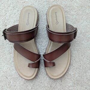 BareTraps Nat Sandals - Brown, Size 8M